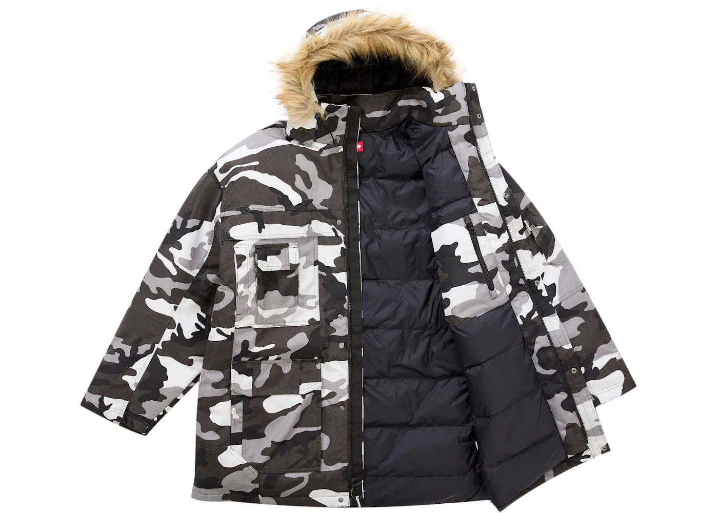 Мужское пальто Cordura Snorkel Coat Supreme, Snow Camo — фото 2