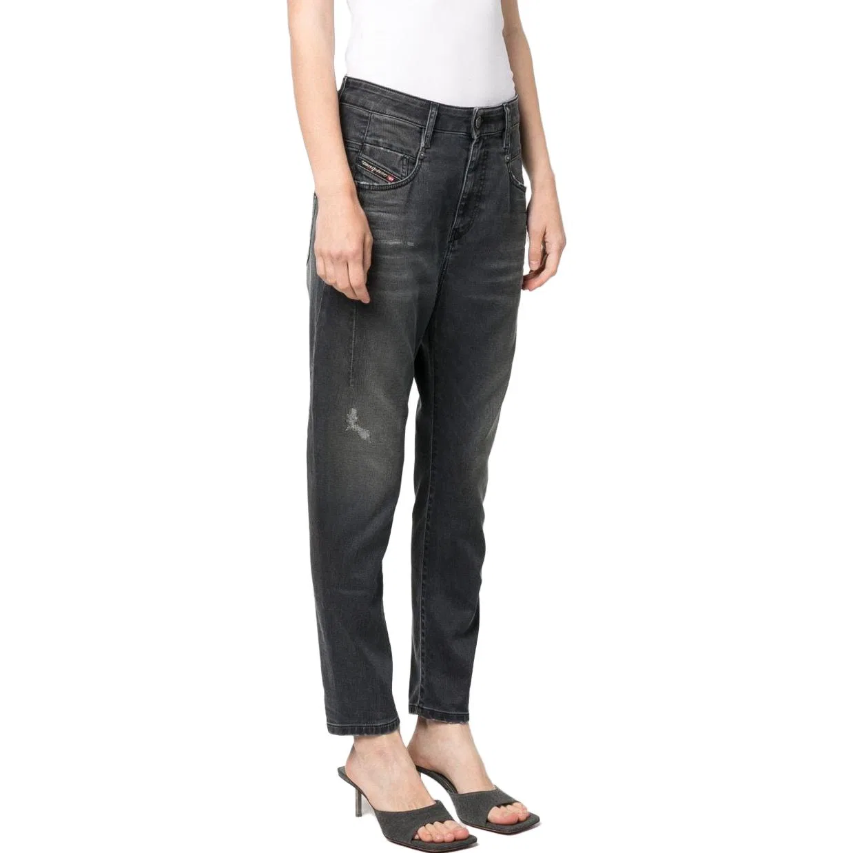 Джинсы Jogg Jeans D-Fayza-B, Diesel, Black — фото 4