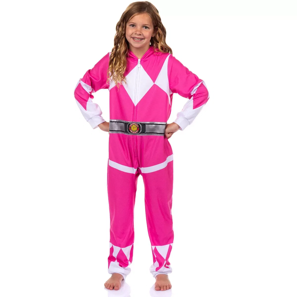 Детский комбинезон-пижама с принтом Power Rangers INTIMO, Pink — фото 4