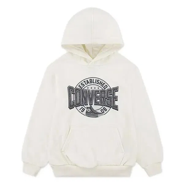 Детское худи Converse Heritage, Цвет Weiss Baumwollweiss