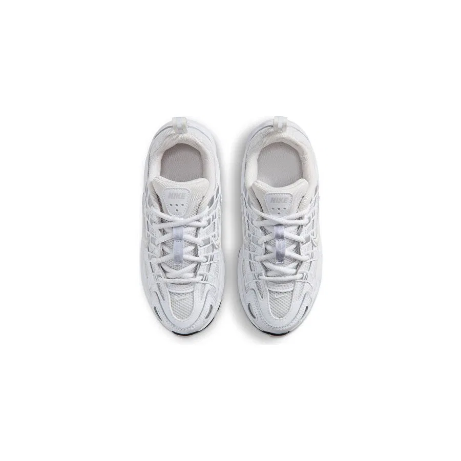 Детские кроссовки с длинным шнурком Nike P-6000 Lace (PS), Разноцветный — фото 4