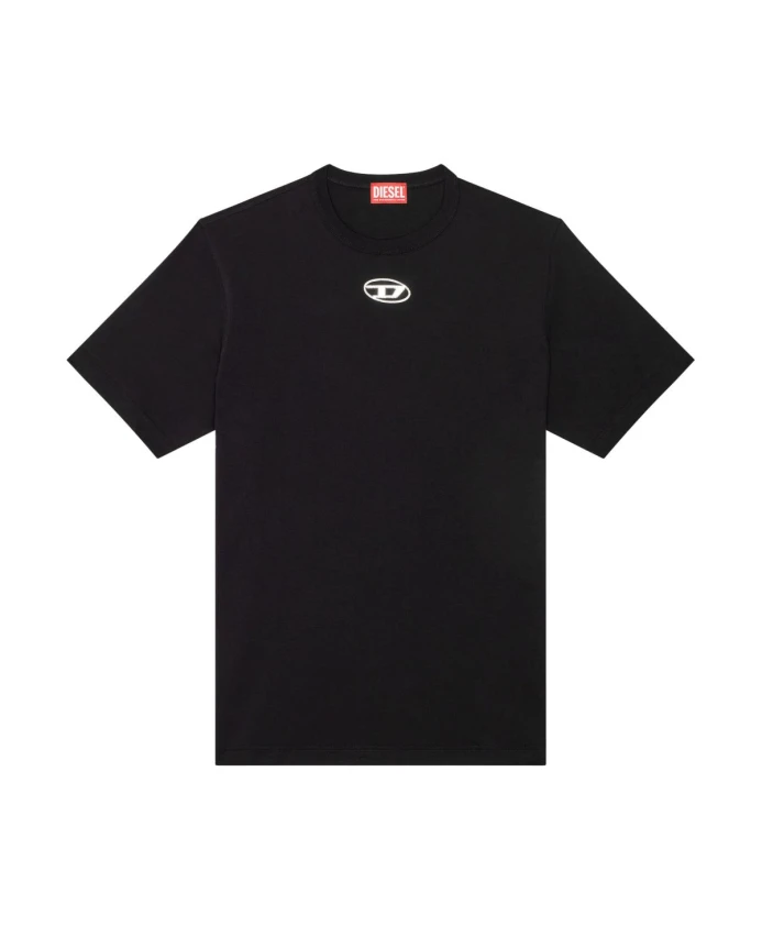 

Черная футболка T-adjust-OD со стильным дизайном. Diesel, черный