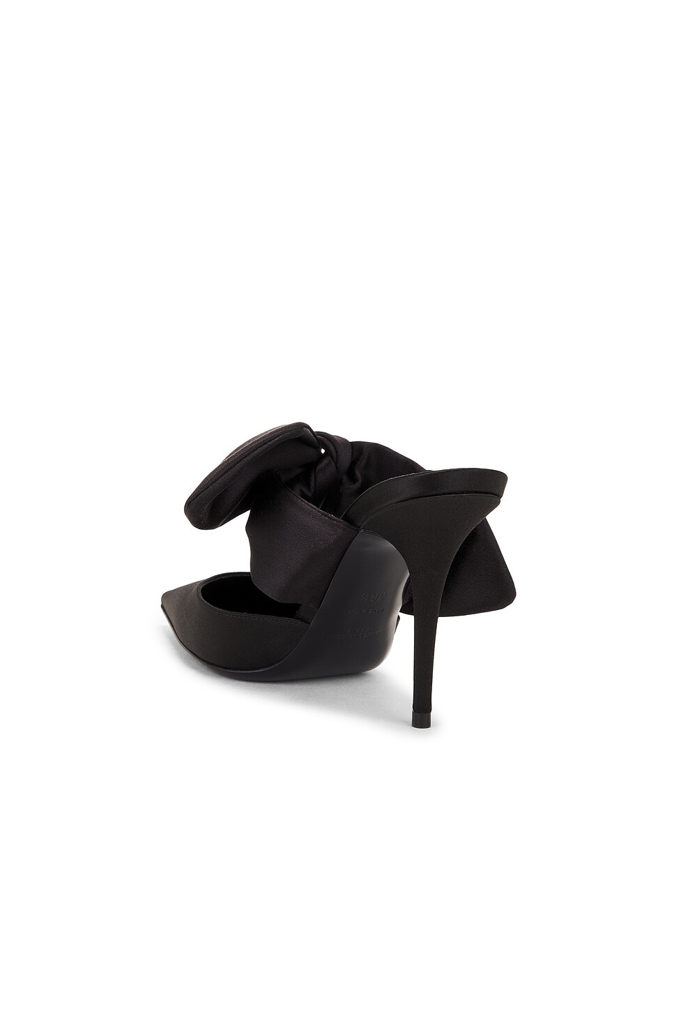 Туфли женские Killer Mule Saint Laurent, цвет Nero — фото 3