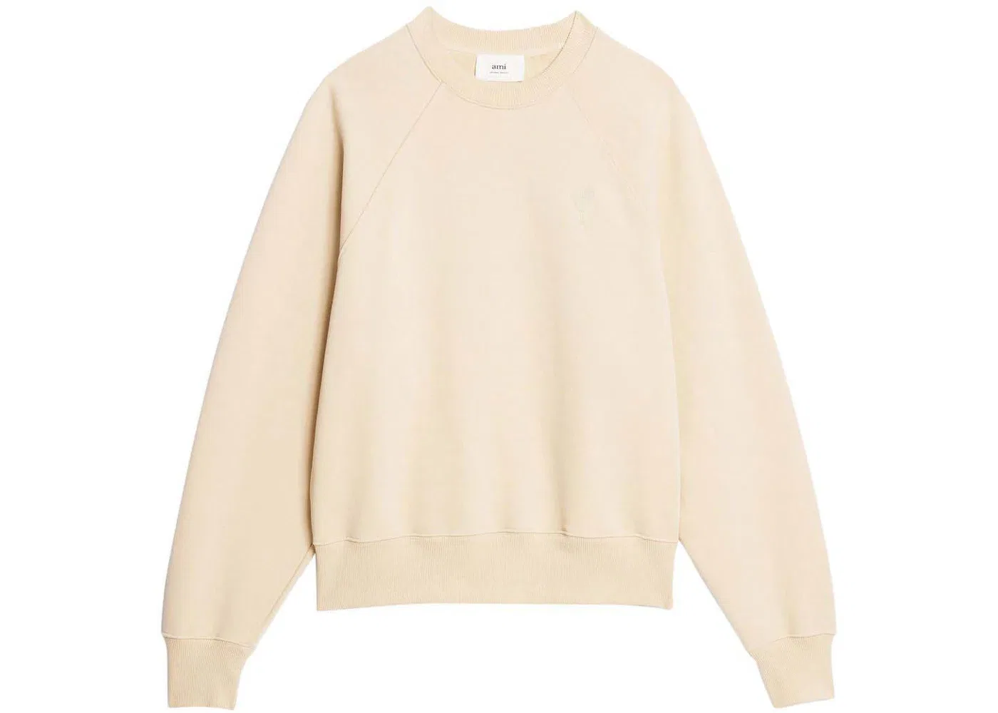 Мужской свитшот с принтом Ami Paris, Beige