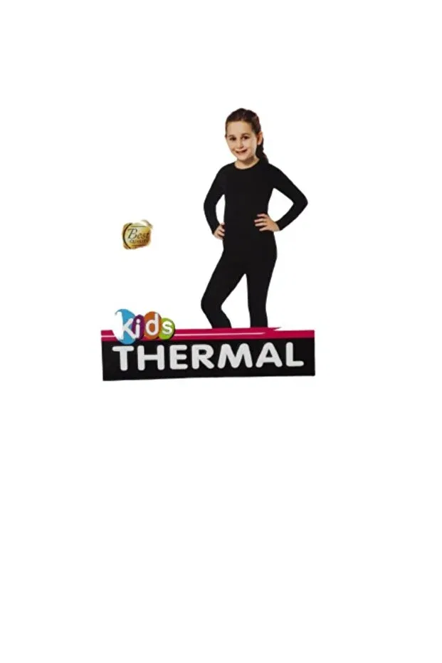 Детское термобелье для мальчиков без рукавов J.J.Jilly Jolly Baby&Kids, Black
