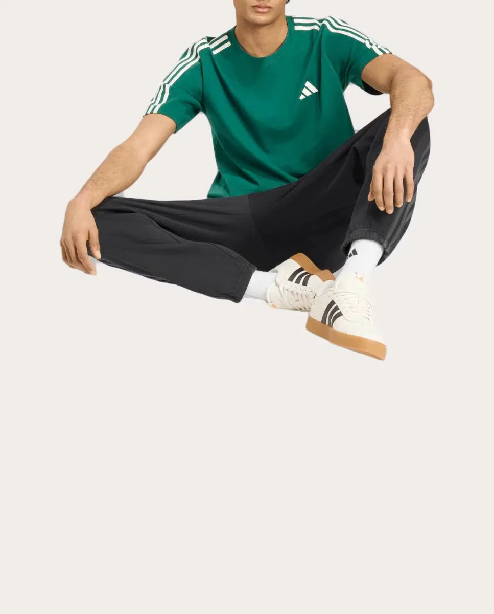 Мужская футболка, Essentials, adidas, зеленый — фото 3