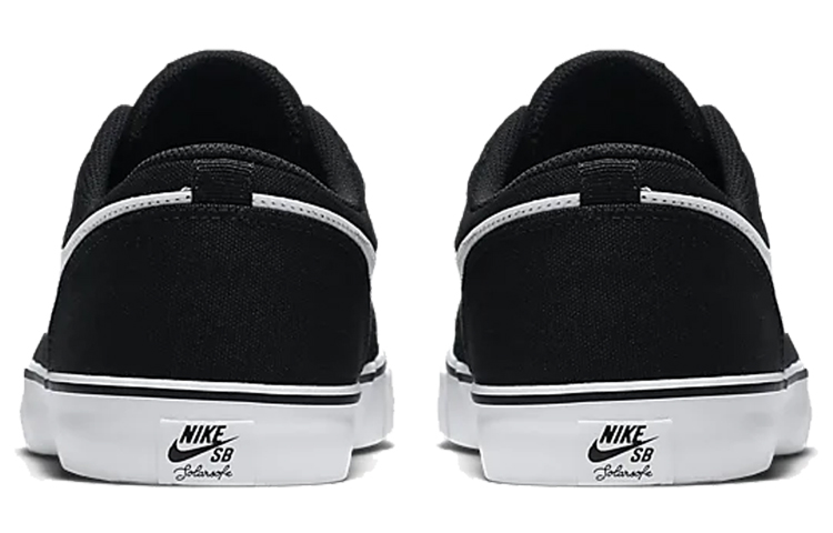 Кроссовки Nike SB Solarsoft Portmore 2, черный/белый — фото 4