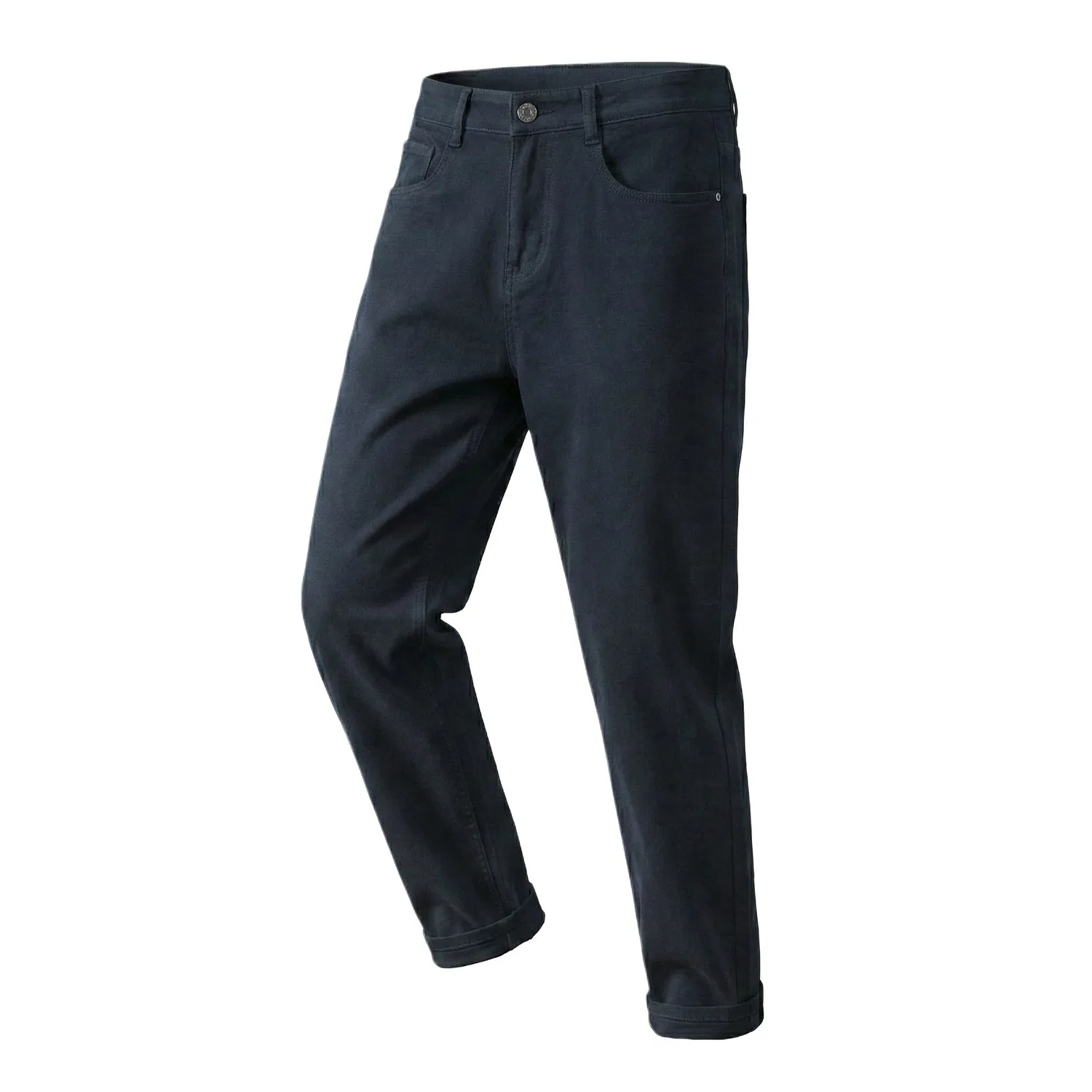 Детские повседневные брюки прямого кроя Red Bean, Dark Navy Blue