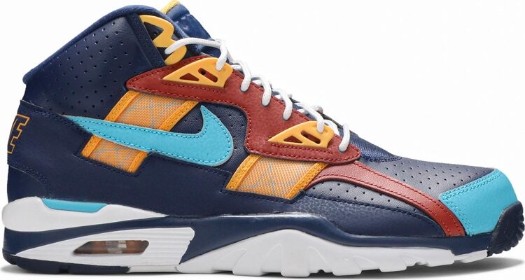 

Кроссовки Nike Air Trainer SC High 'Los Angeles Rams', синий