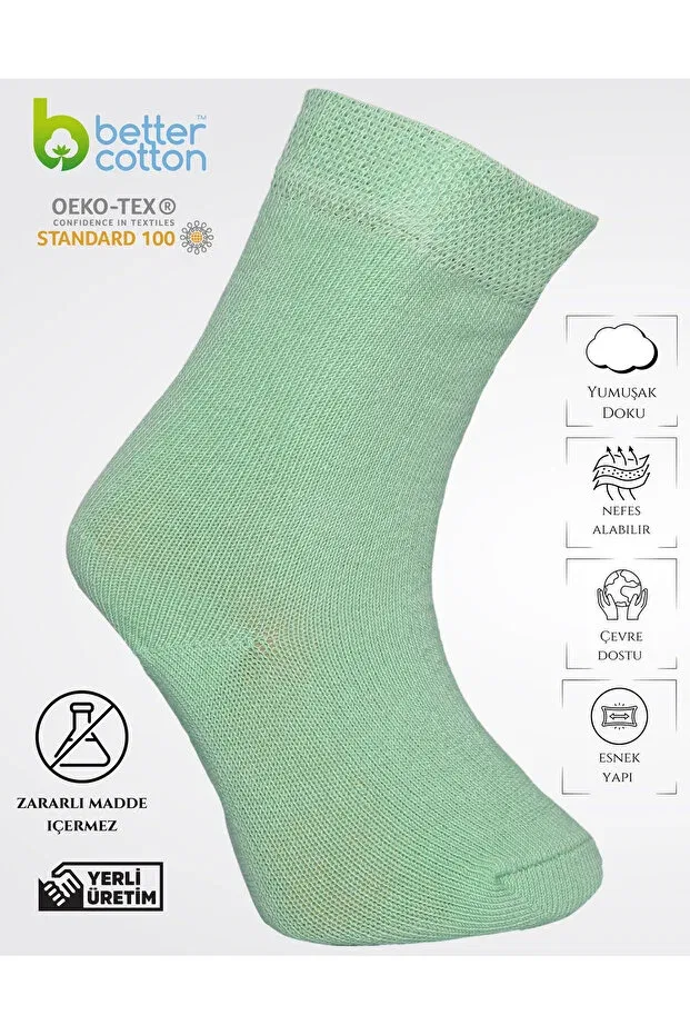 Детские носки для новорожденных хлопковые First Socks, Gray, Pink, Green, White, Orange, Yellow — фото 3