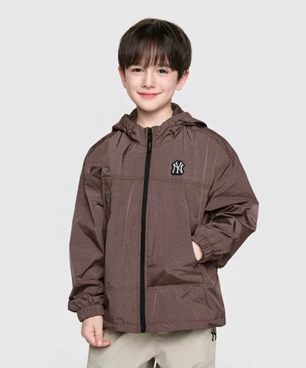 Ветровка Street Check Ripstop, NY, Mlb Kids, коричневый