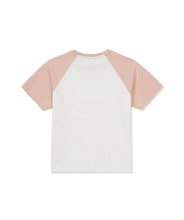 Футболка с коротким рукавом Aero Cool, детская, Snowpeak Apparel Kids, светло-розовый — фото 3