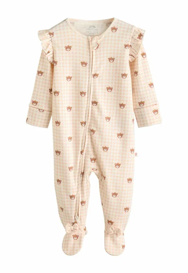 Комплект для сна из 3 предметов с животными Next neutral bear, нейтральный — фото 3