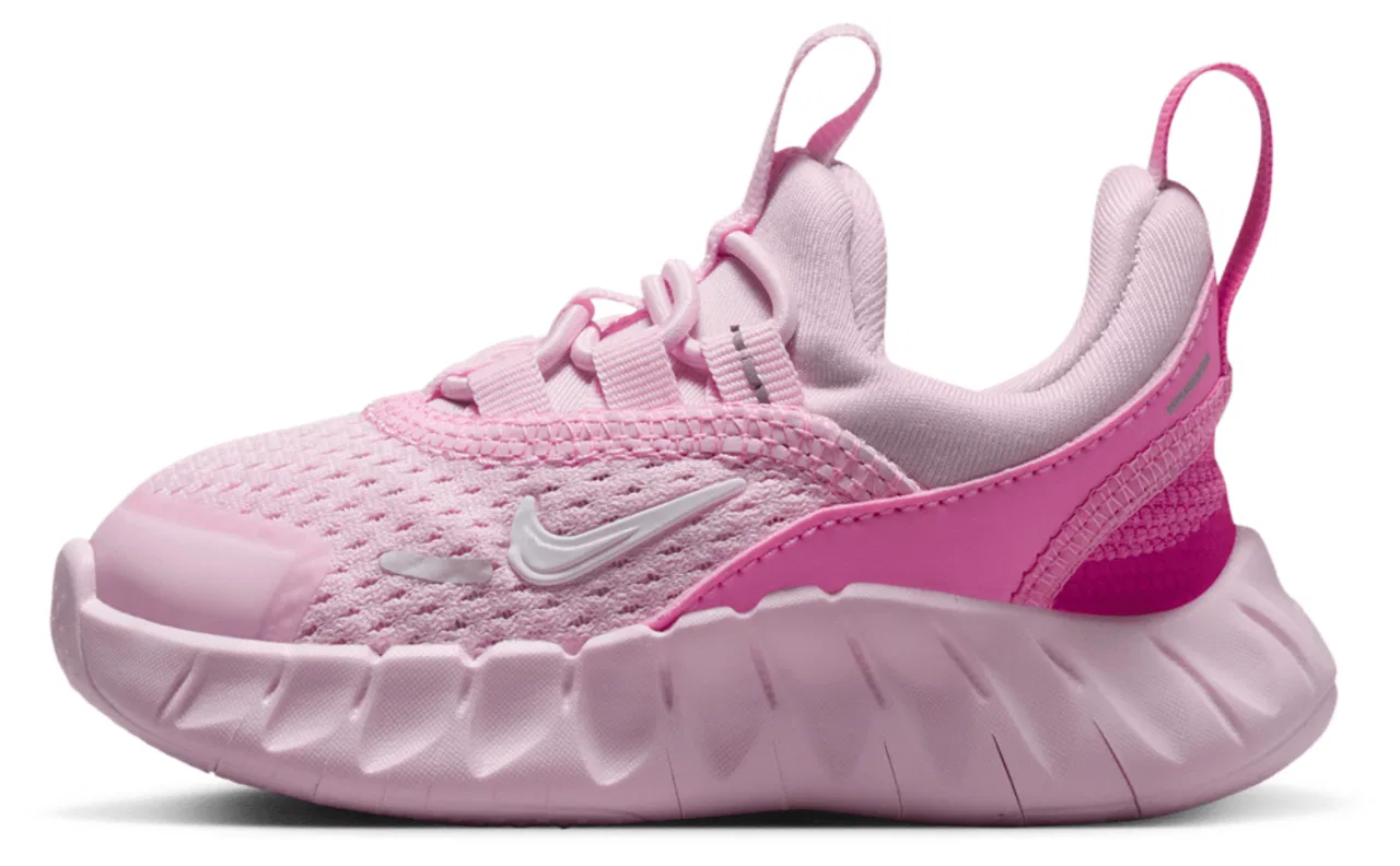Кроссовки для малышей Free Ride Nike, цвет Pink/Purple/White — фото 2