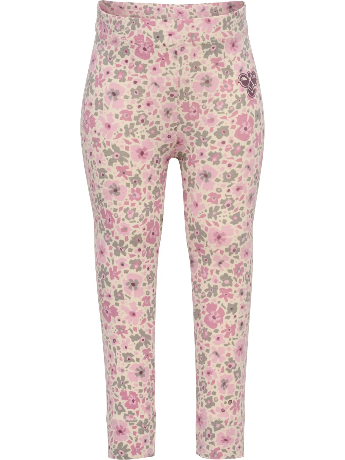 Детские леггинсы с принтом Hmlmini Hummel, Rosa / Bonbonrosa