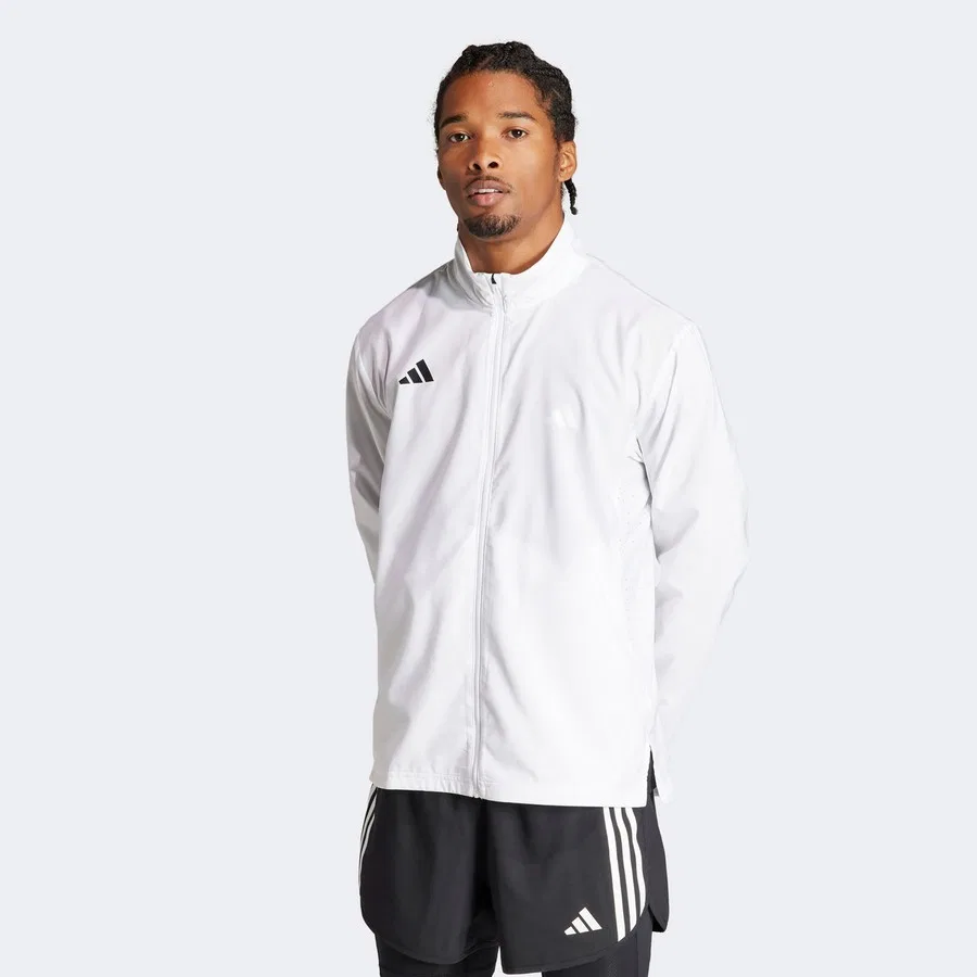 Ветровка для бега с длинным рукавом Adizero Essentials adidas, Белый
