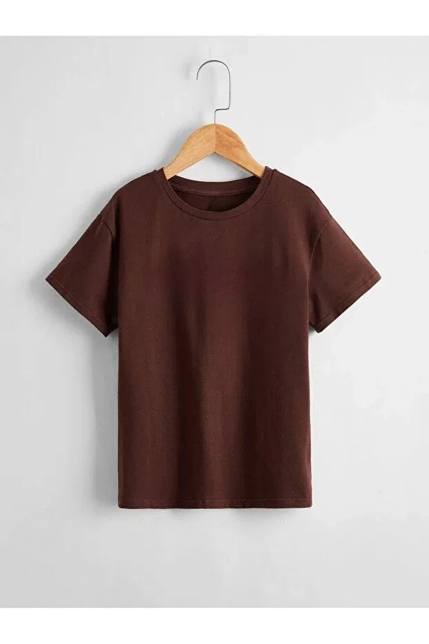 Детская футболка хлопковая Bymeer, Brown