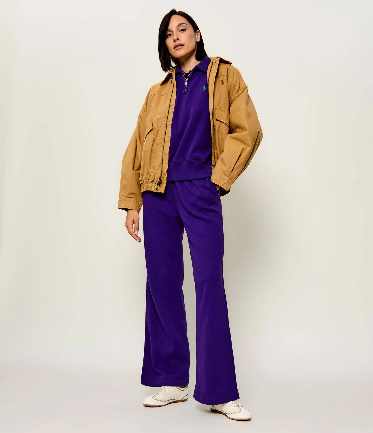 Худи с молнией Polo Ralph Lauren, Viola — фото 2