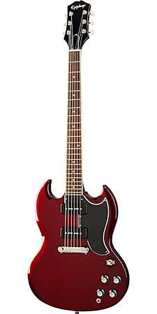 

Электрогитара Epiphone SG Special P90 игристое бордовое EISP SBUNH1