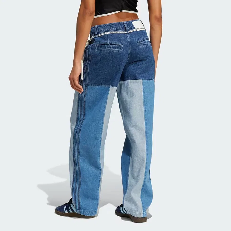 Женские спортивные штаны adidas KSENIA PW JEANS, Синий — фото 2