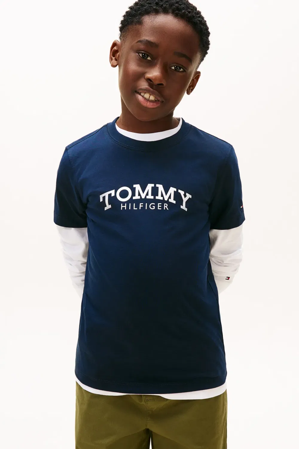 Футболка с принтом Monotype Tommy Hilfiger, Navy