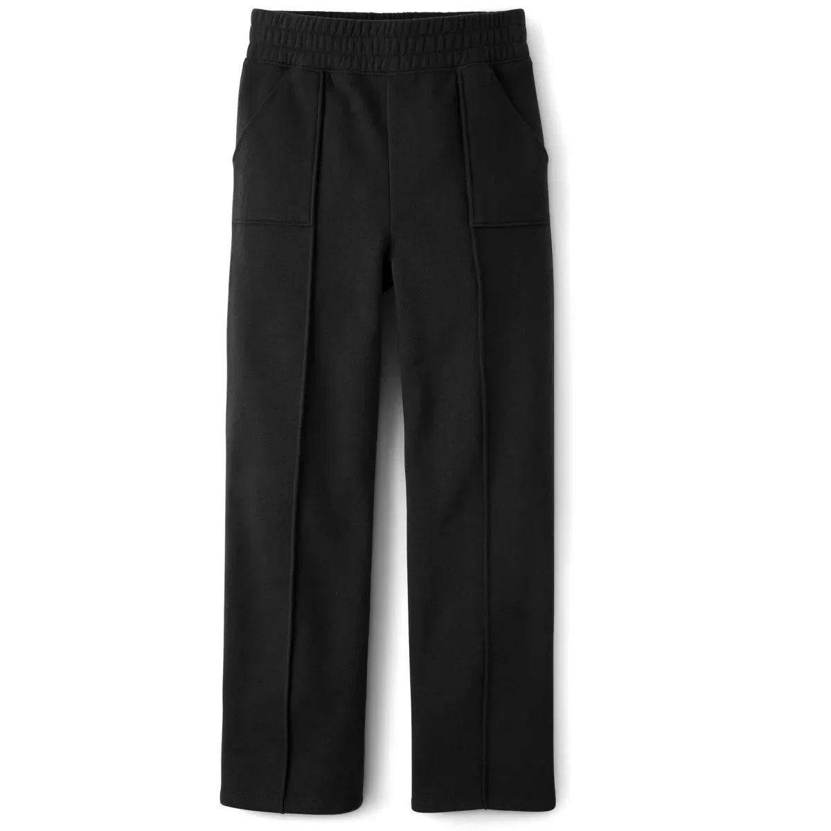 Детские штаны для девочек из флиса Premium Fleece Wide Leg Lounge Pants The Children's Place, Black