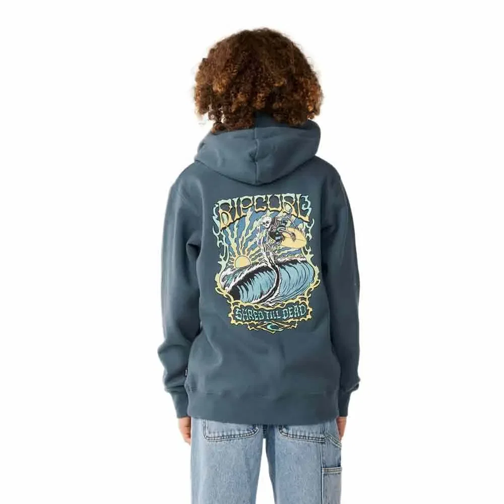 Детское худи с принтом Air Shred Rip curl, Blue — фото 2