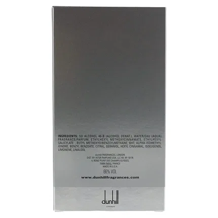Парфюмерная вода Dunhill Desire Silver Man, 100 мл