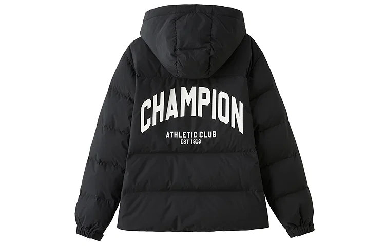 Детский пуховик с капюшоном и съемным утеплителем Champion, Ecru — фото 4