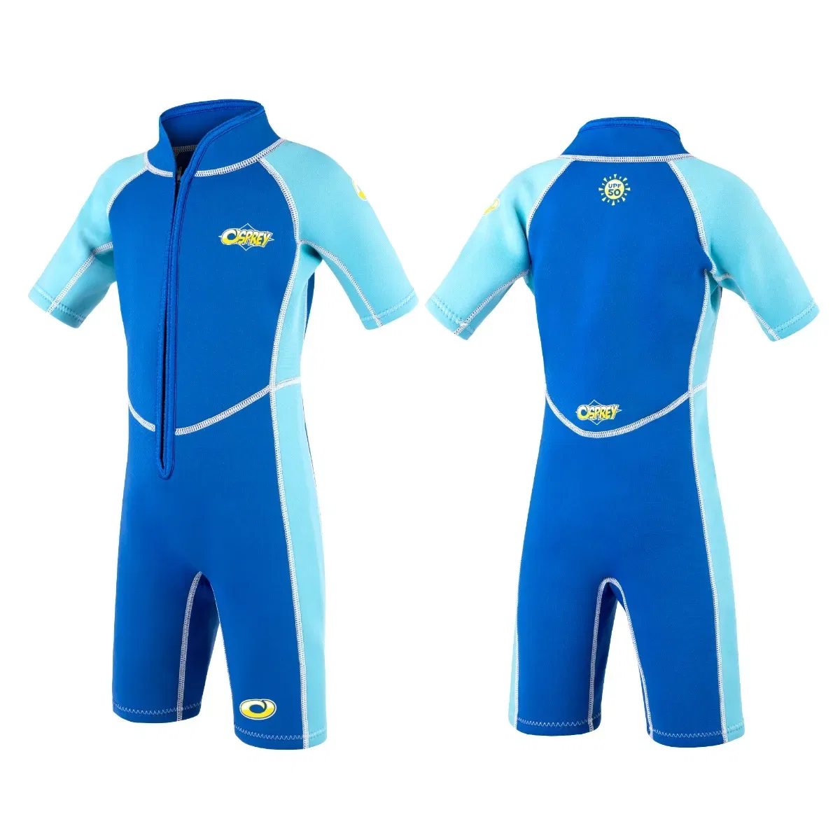 Детский гидрокостюм с коротким рукавом Osprey Action Sports, Blue