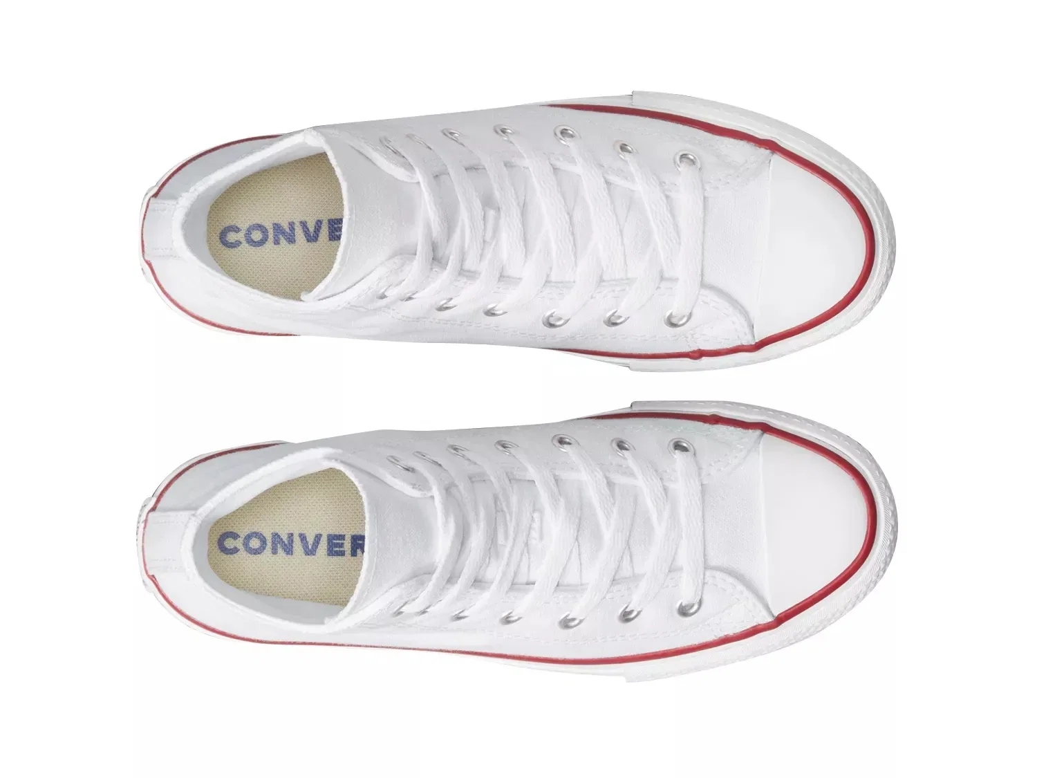 Кеды высокие Chuck Taylor All Star Platform, Converse, белый — фото 4