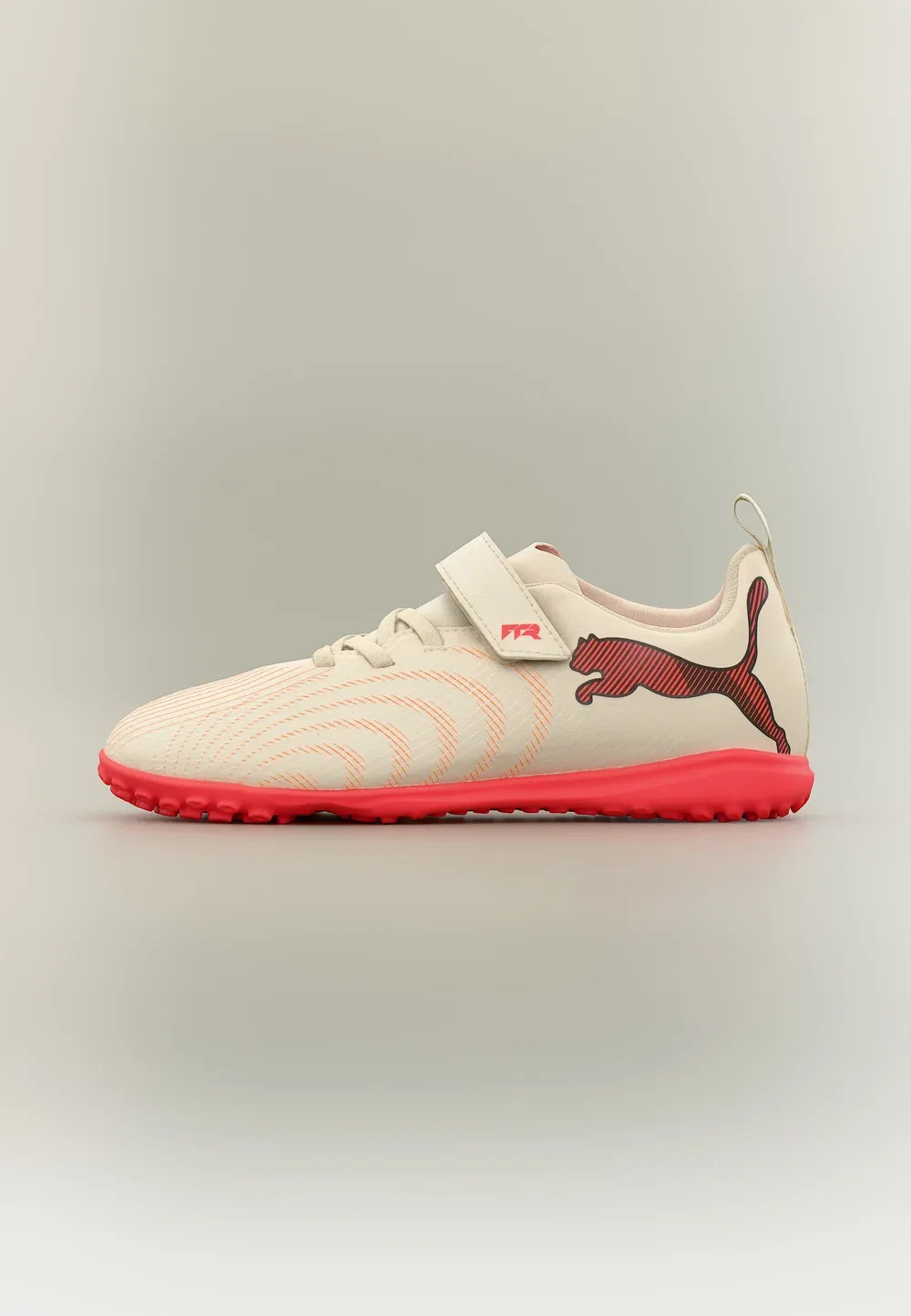 Футбольные бутсы Future 9 Play TT JR унисекс для искусственной травы Puma, Sugared Almond/White/Ultra Red/Black