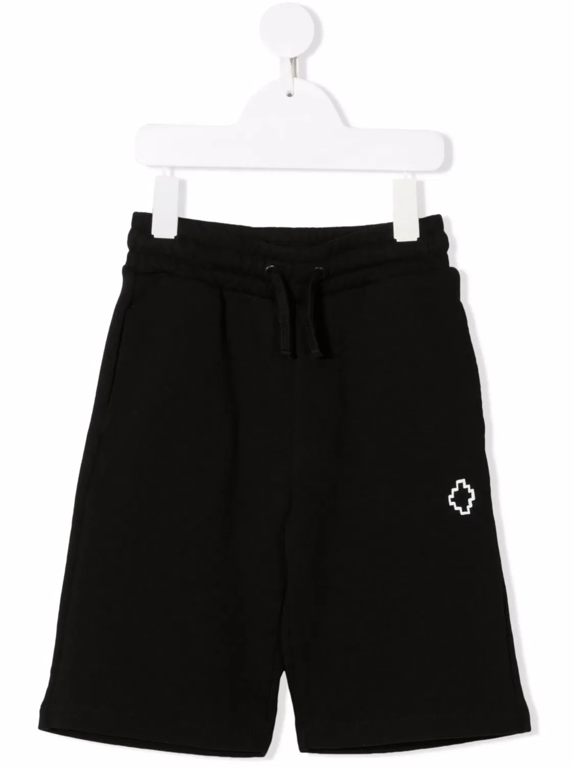 Marcelo Burlon County of Milan Черные шорты с логотипом