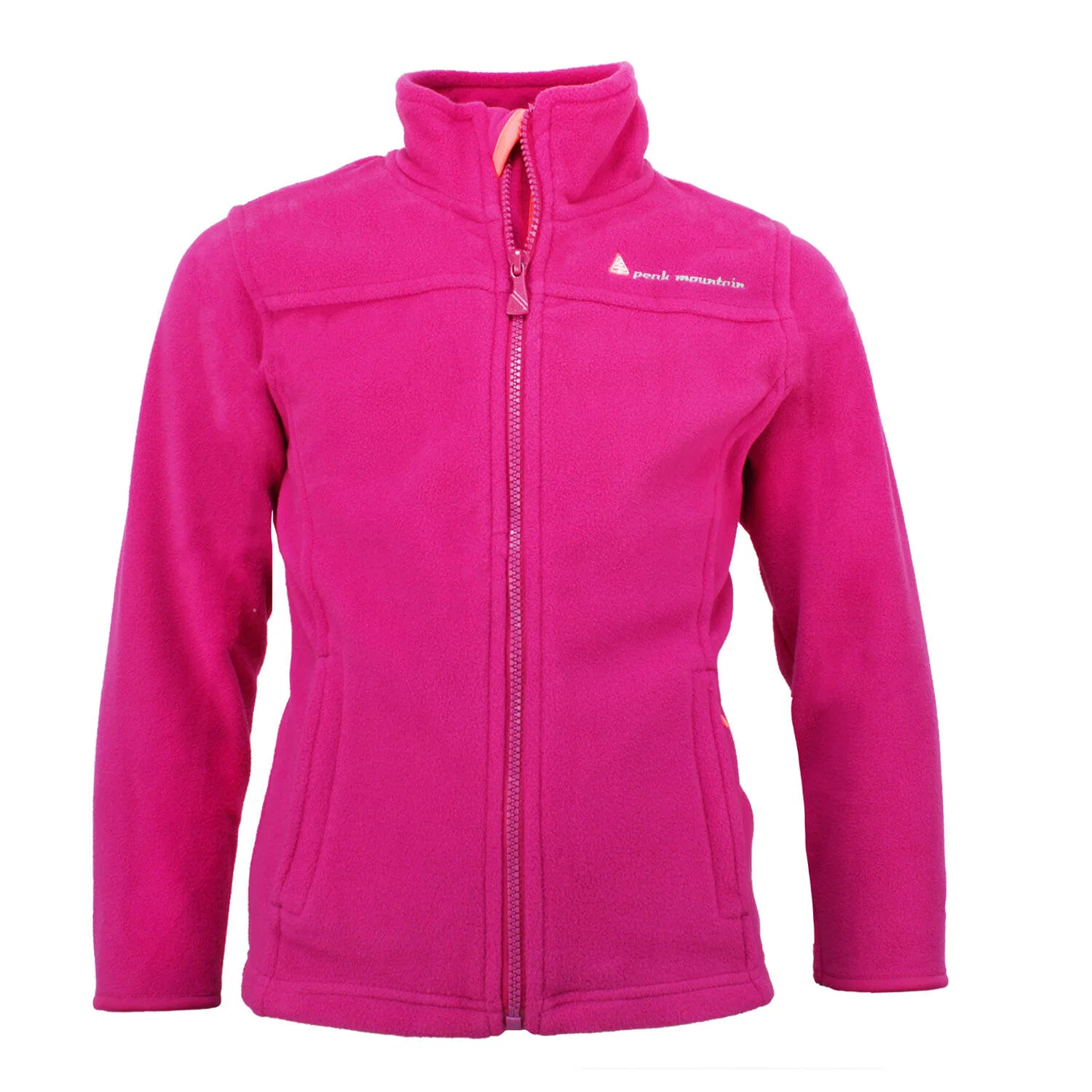 Детская флисовая куртка для девочек Gacesare Peak Mountain, Rosa / Fuchsienrosa