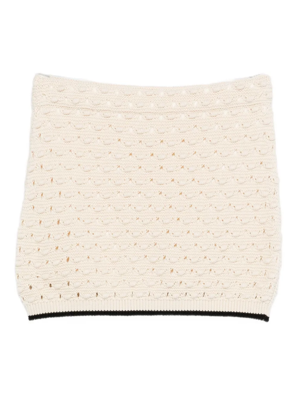 

Мини-юбка Bauble в вязаном крючком стиле Frame, нейтральный