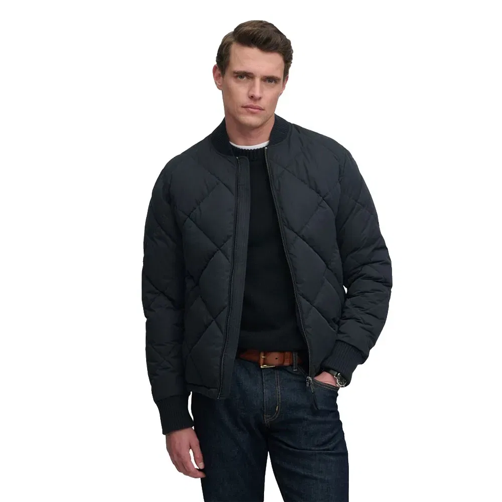 Мужская куртка Diamond Quilt Superdry, Black