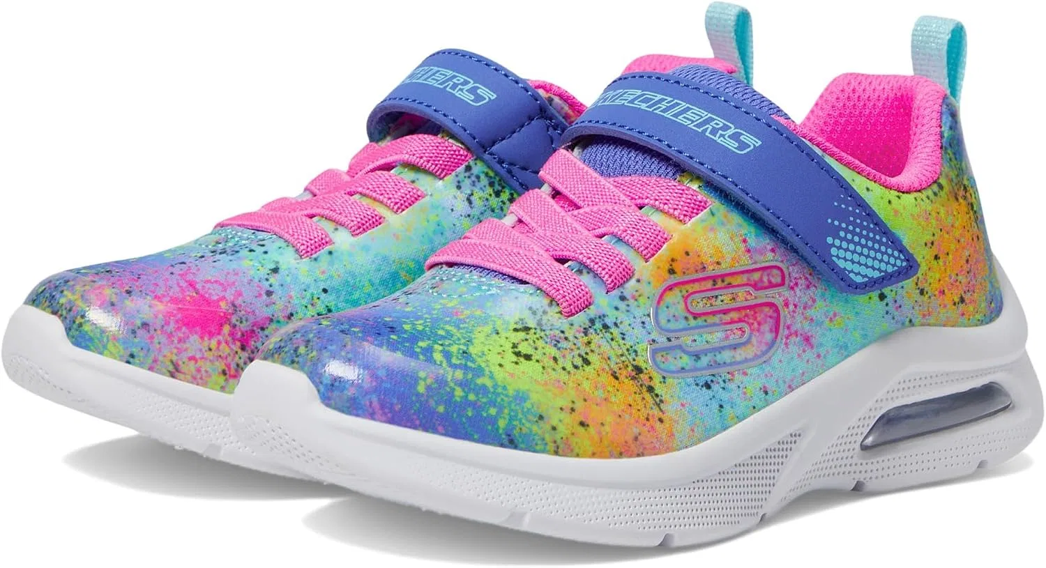 Детские кроссовки для девочек Microspec Max Skechers, Blue/Multi