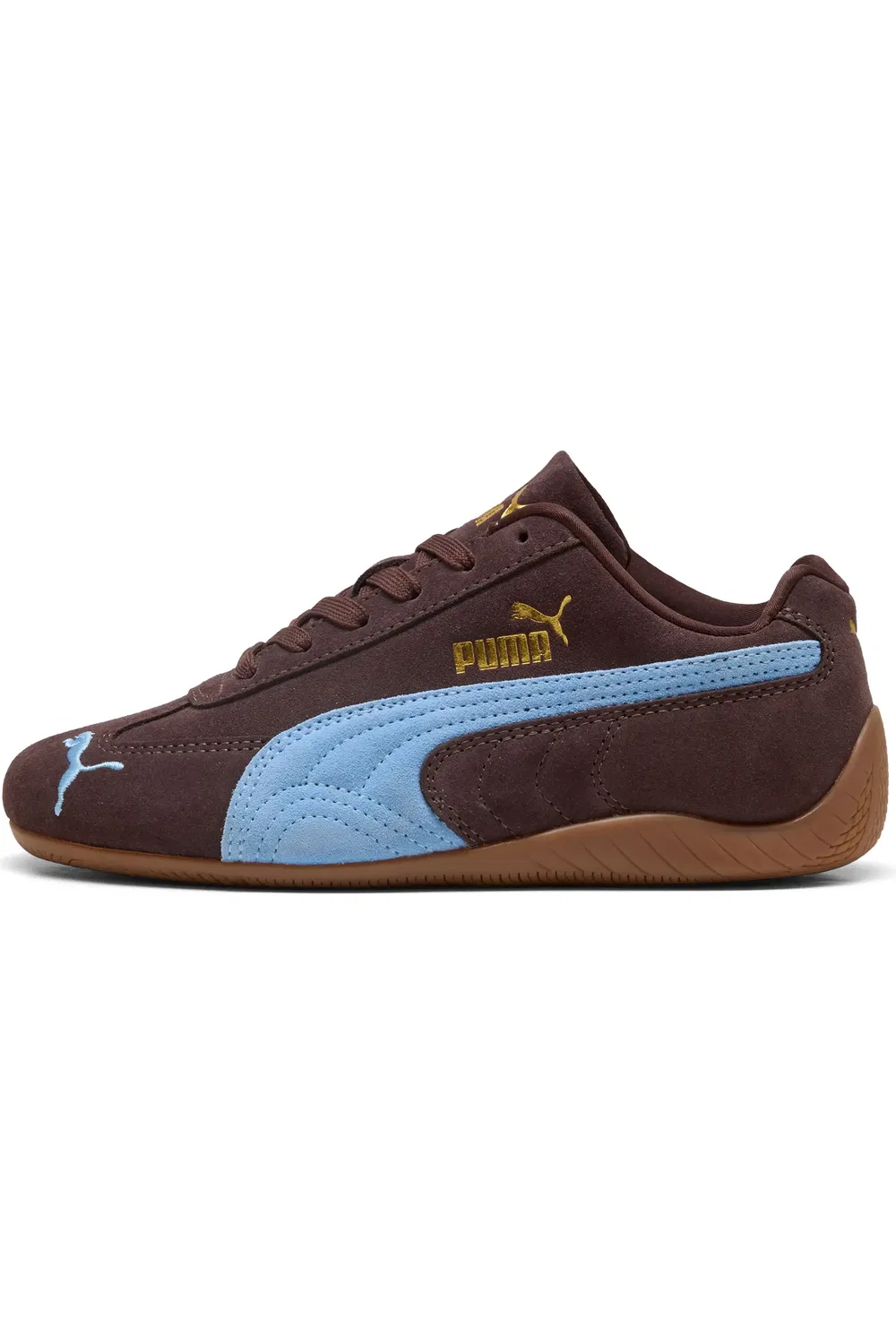 Детские кроссовки на шнуровке Speedcat OG PUMA, коричневый — фото 3