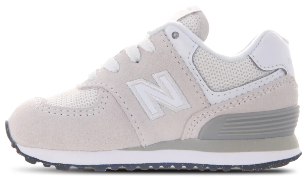Кроссовки для мальчиков 574 New Balance, серый/белый — фото 2