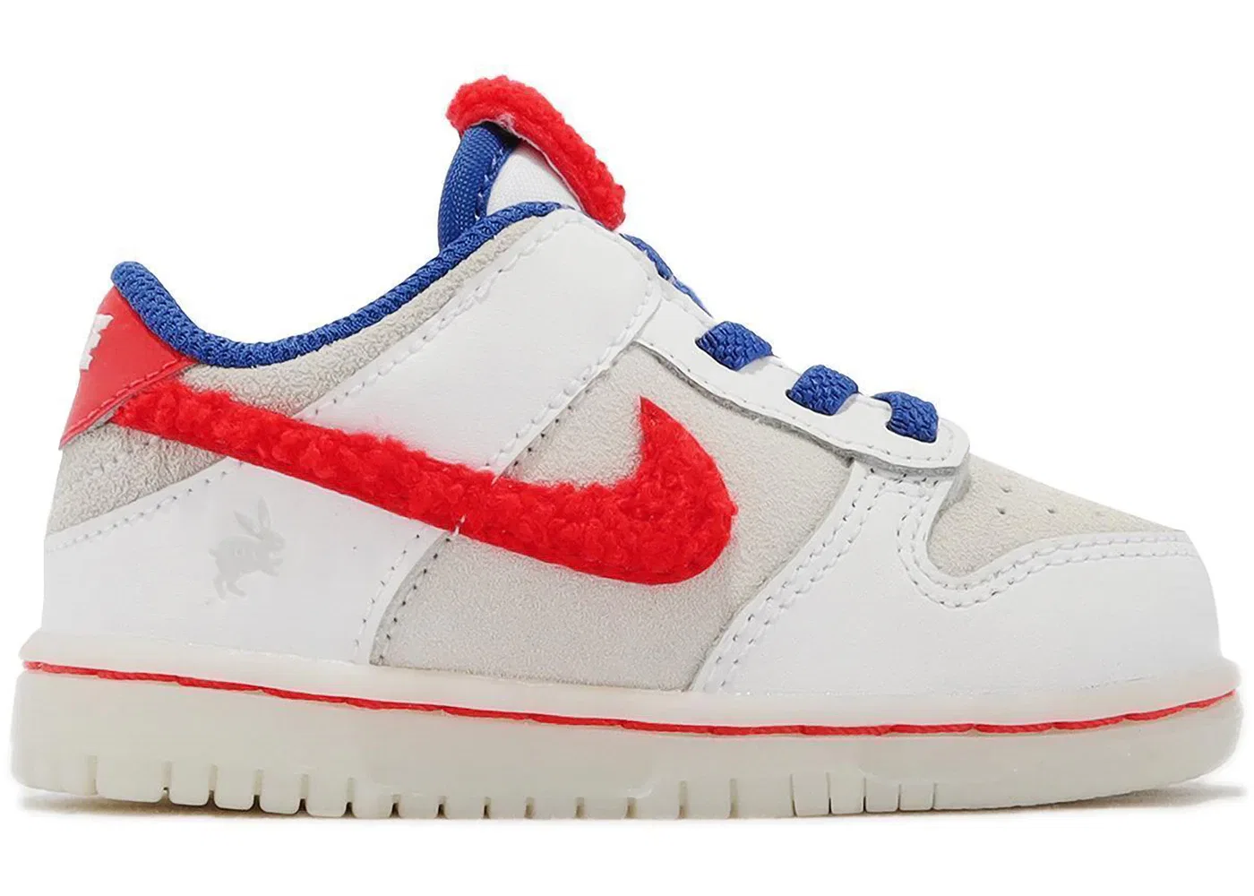 Детские кроссовки Lifestyle Nike Dunk Low, White/Crimson/Varsity Royal/Sail