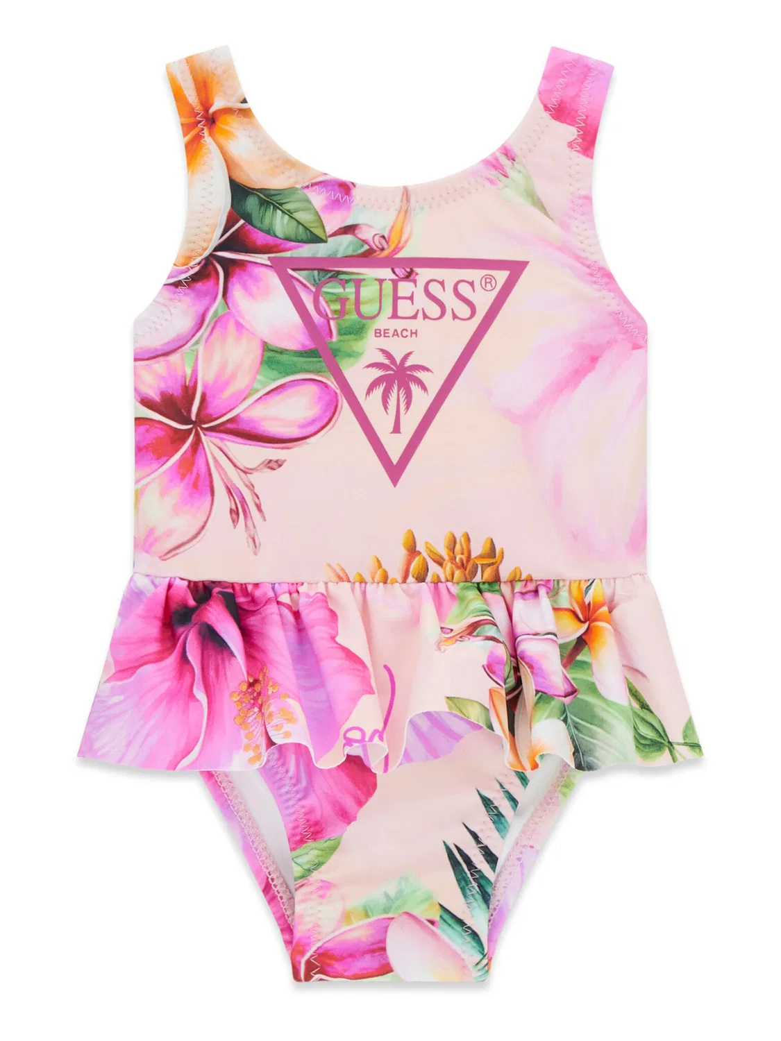 Купальник для девочки Guess, розовый