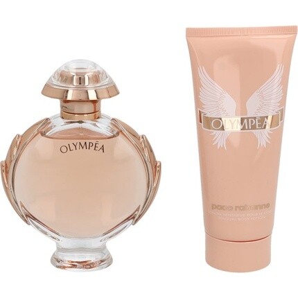 Подарочный набор Paco Rabanne Olympea - 80 мл парфюмированной воды спрей + 100 мл лосьон для тела - подарочный набор для женщин — фото 3