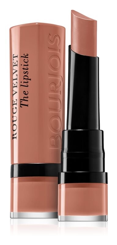 

Матовая помада Bourjois Rouge Velvet The Lipstick, оттенок 01 Hey Nude! 2,4 г