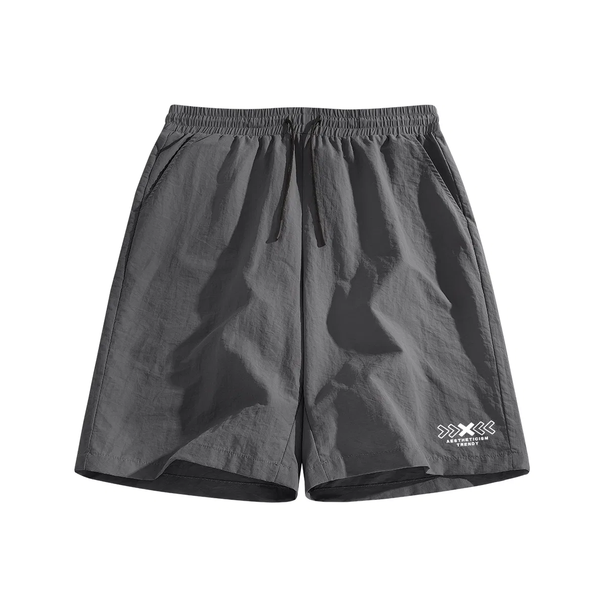 Детские шорты повседневные хлопковые MINISO, Dark Gray