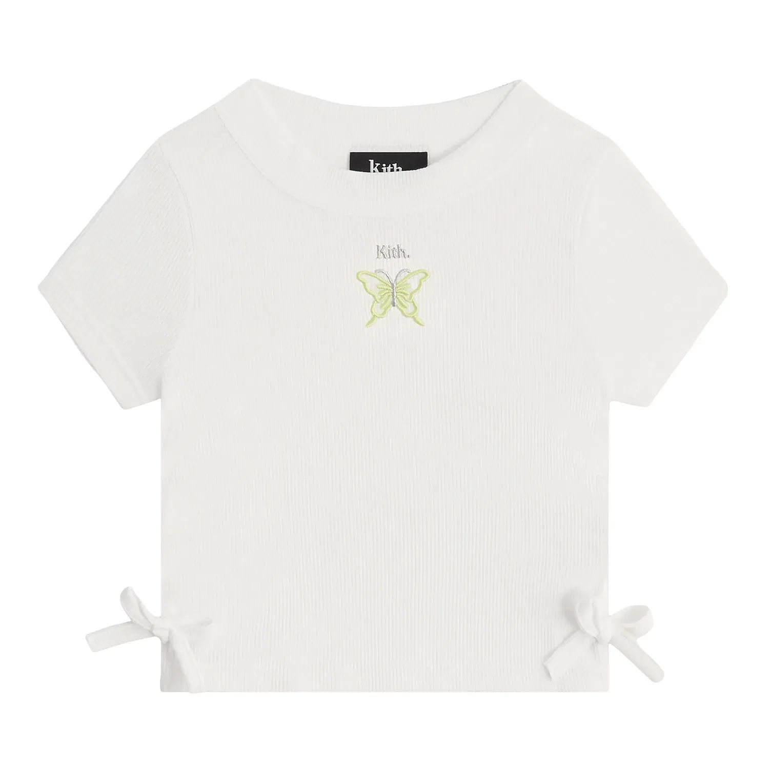 Футболка Kith Mulberry с присборенной резинкой, белый