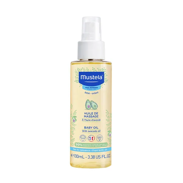 

Массажное масло-спрей Baby Oil Mustela