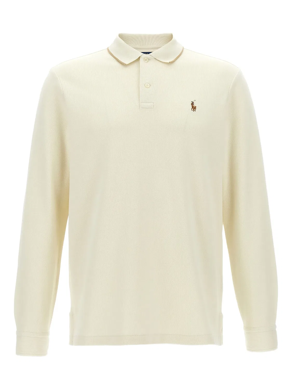 Поло из хлопка Polo Ralph Lauren, нейтральные