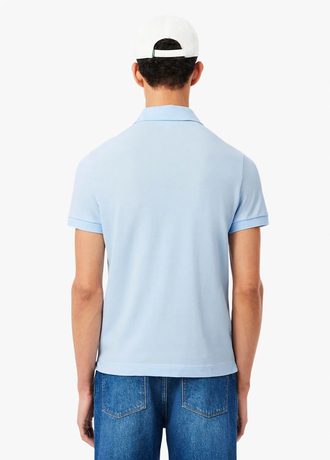 Поло Lacoste Regular Fit Paris, Açık Mavi — фото 3
