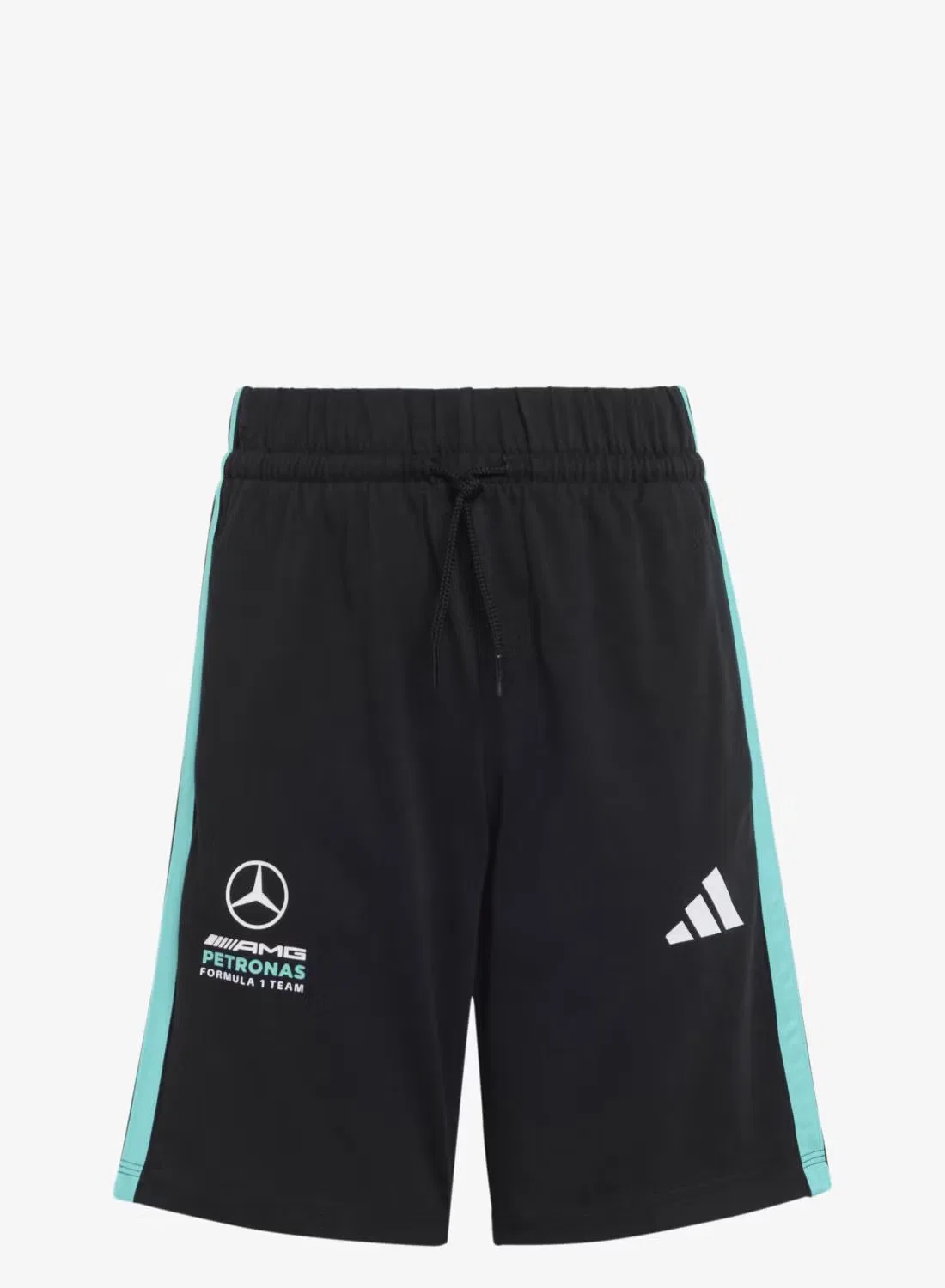 Шорты хлопковые Mercedes - AMG Petronas Formula 1 Team DNA Adidas, черный