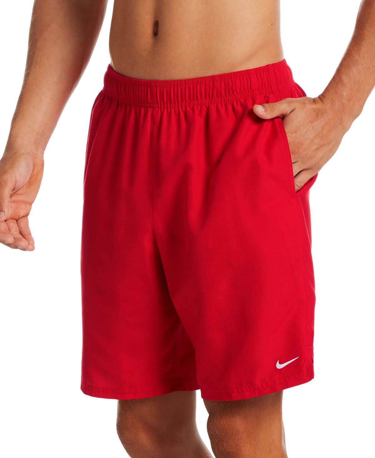 

Шорты пляжные Nike Essential Lap Solid 9, красный